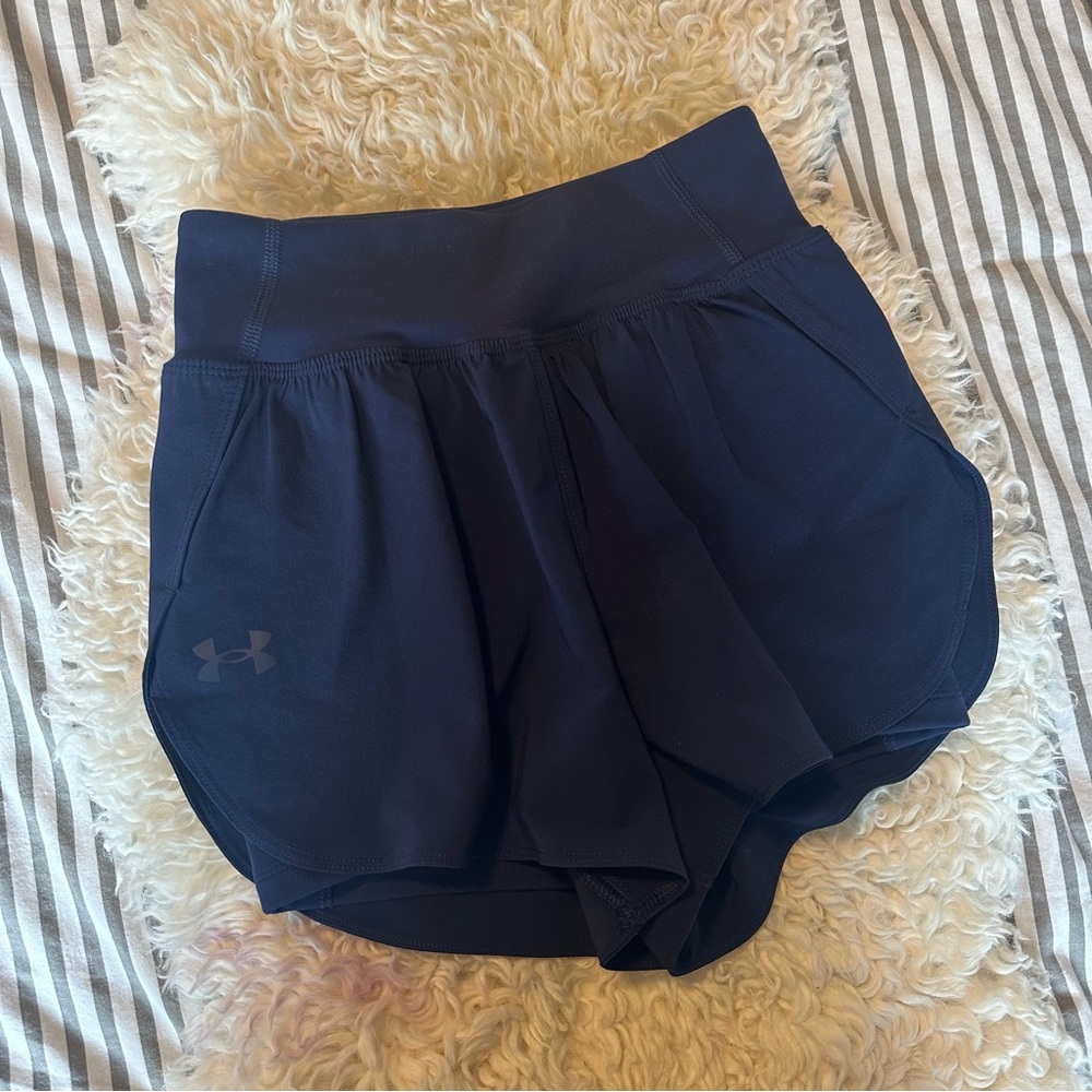 Under Armour Navy Blue Athletic Shorts